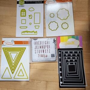 Craft Die-cutting Set Sizzix, FSJ, Waffle Flower Disc Bound Dies